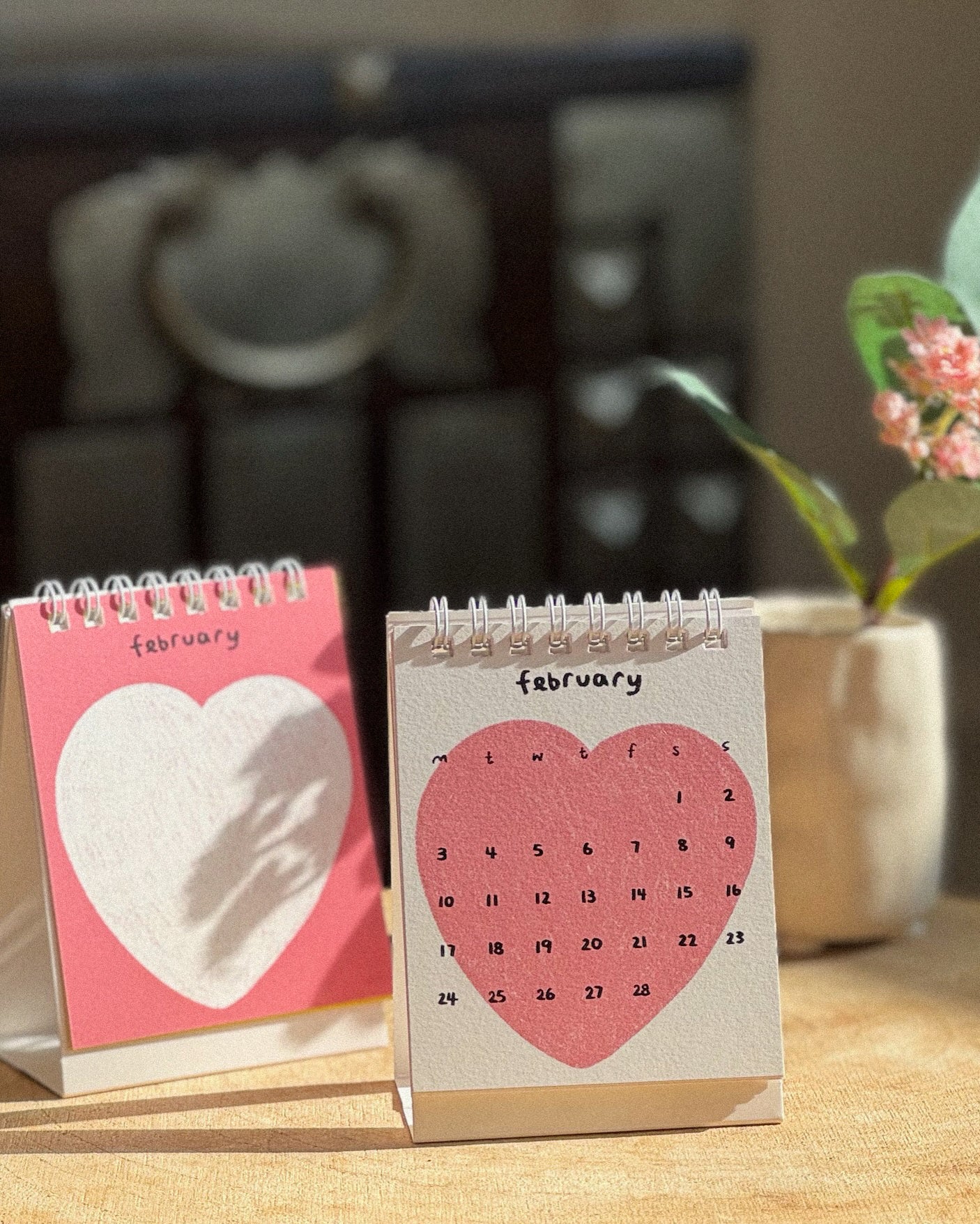 a cute & colourful desk calendar - 2025 edition